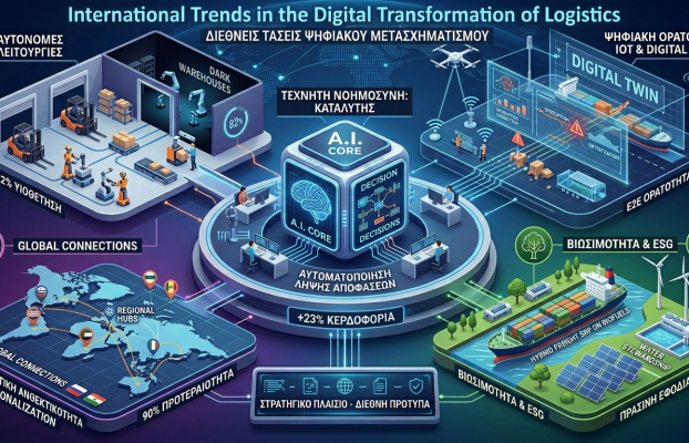 Διεθνείς τάσεις για τον ψηφιακό μετασχηματισμό των Logistics