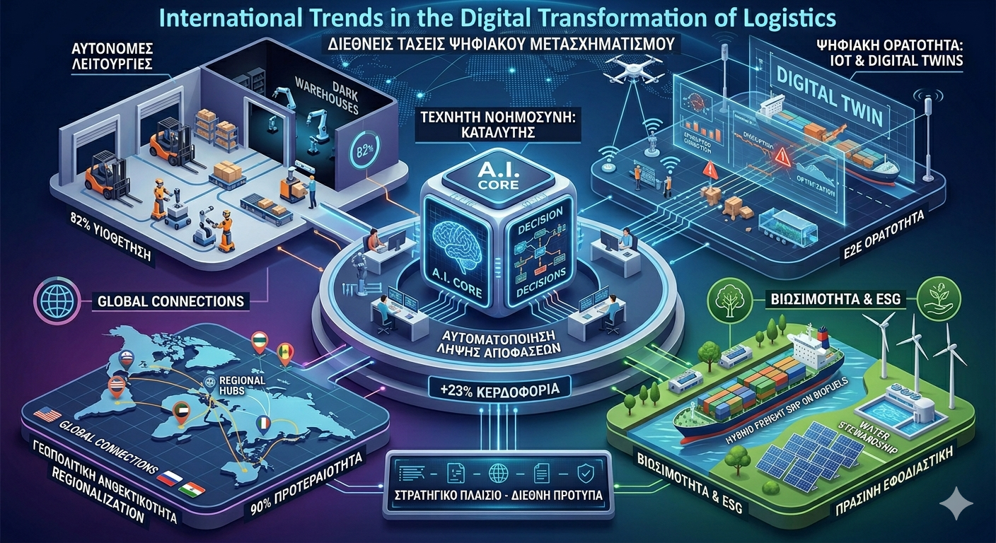 Διεθνείς τάσεις για τον ψηφιακό μετασχηματισμό των Logistics