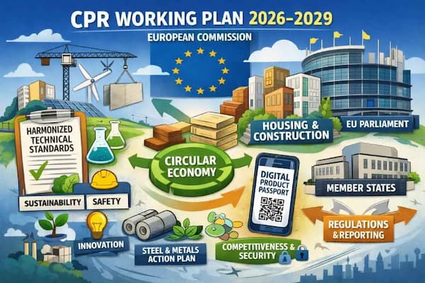 Νέος οδικός χάρτης για τα δομικά προϊόντα 2026–2029