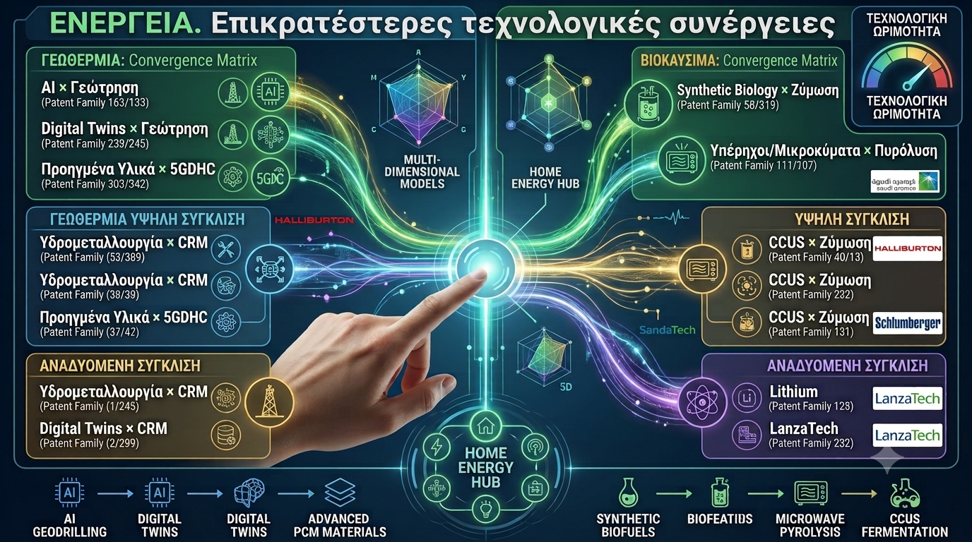 Ενέργεια: Οι επικρατέστερες τεχνολογικές συνέργειες